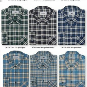 CDM Flanell-/Arbeitshemd ideallang